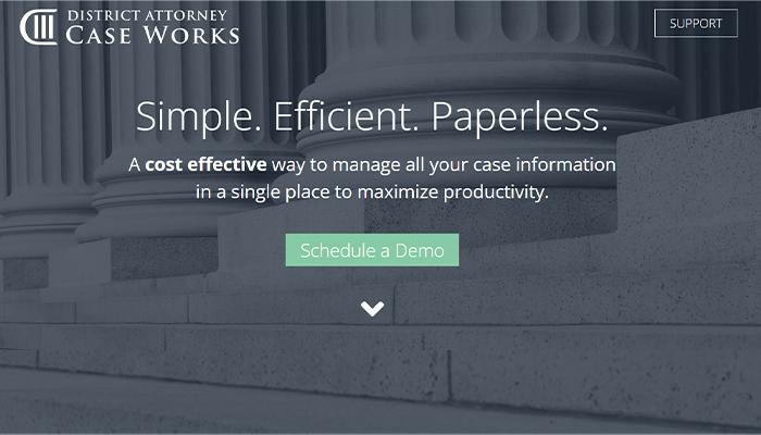 District Attorney Simple, Efficient and Paperless