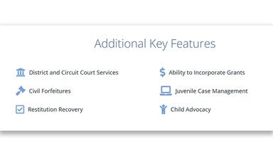 District Attorney Additional Key Features