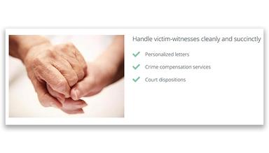 District Attorney Handles Victim-Witnesses