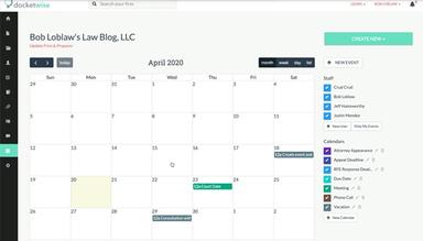 Docketwise Calendar