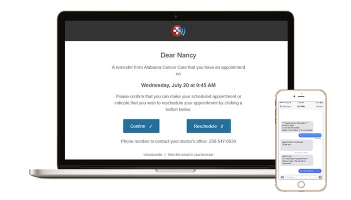 DoctorConnect Appointment reminders