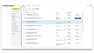 Docusign eSignature More