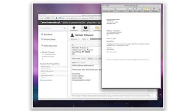 Donor Tools Acknowledgement Email
