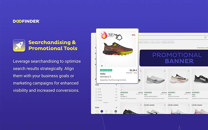 Doofinder Searchandising Promotional Tools