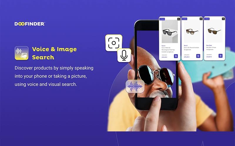 Doofinder Voice Image Search