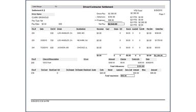 Dr Dispatch Driver Payroll