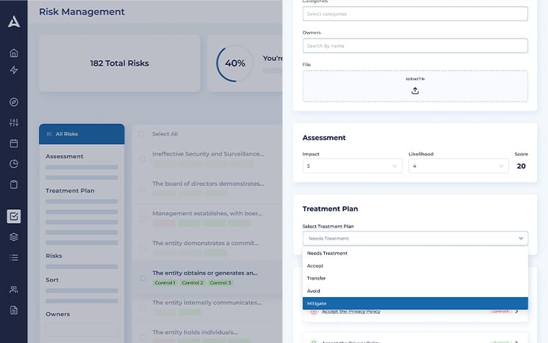Drata Risk Management Solution