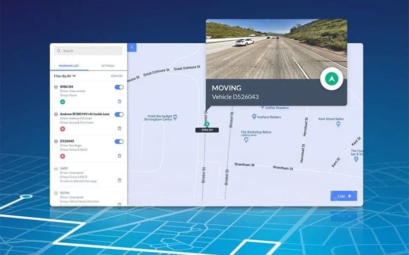 DriveCam Locate And Track Vechile