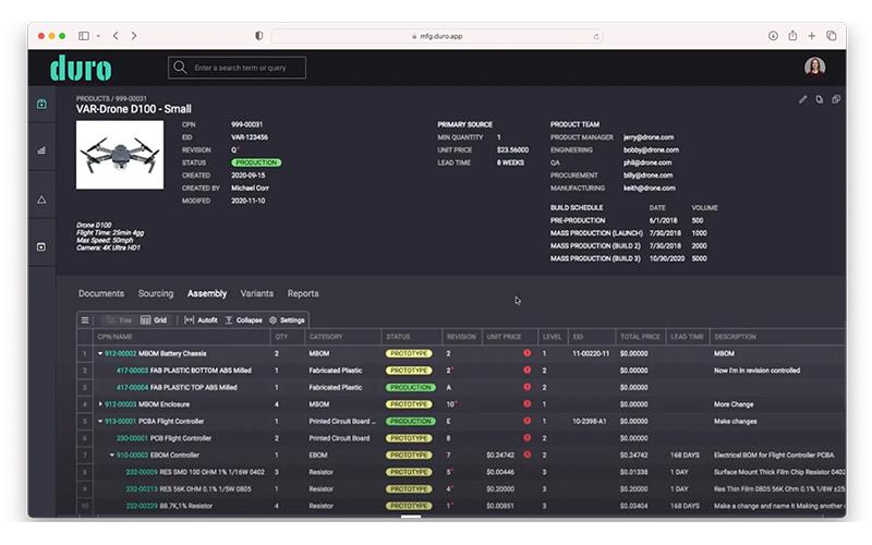 Duro Product Page