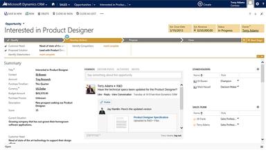 Dynamics 365 Sales New Opportunity