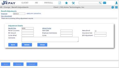 EPAY HCM Benefits