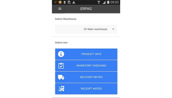 ERPAG Select Warehouse