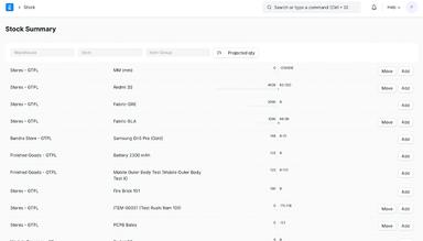 ERP Next Standard and Custom Reports