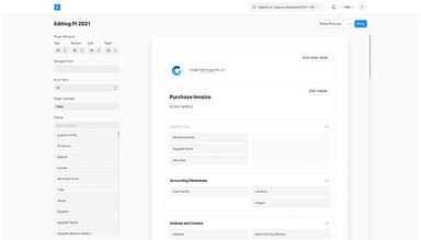 ERP Next Generate PDFs for Invoices