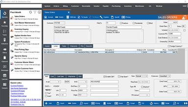 ERP-ONE Order Entry
