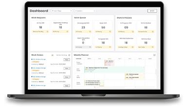 EZO CMMS Reporting Dashboard