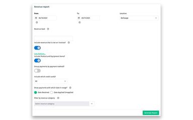 EZFacility Reports Generation