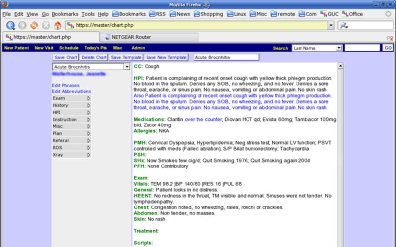 EMedicalNotes Phrases and Abbreviations