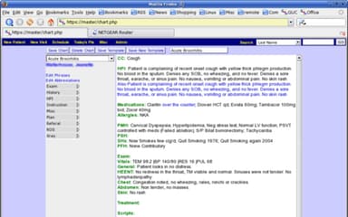 EMedicalNotes Phrases and Abbreviations