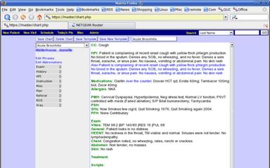 EMedicalNotes Phrases and Abbreviations