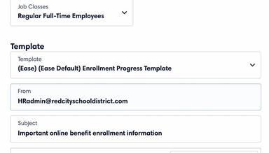 Ease emailing employees