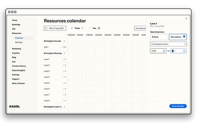 Easol Resources Calendar