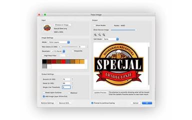 Easy Cut Studio Image Tracing