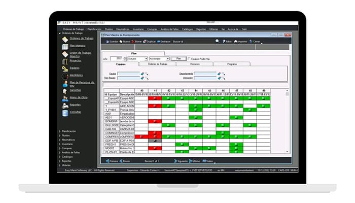 EasyMaint Maintenance Planning