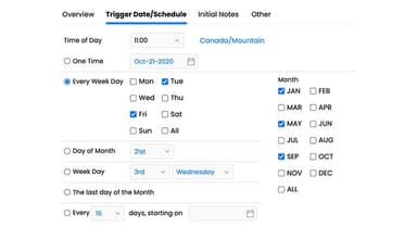 Easy Preventative Maintenance Scheduling