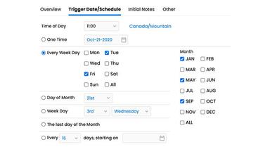 Easy Preventative Maintenance Scheduling