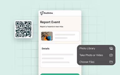 EcoOnline Report Event