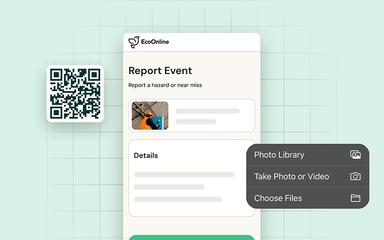 EcoOnline Report Event