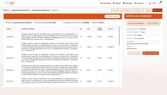 EdilGo view projects