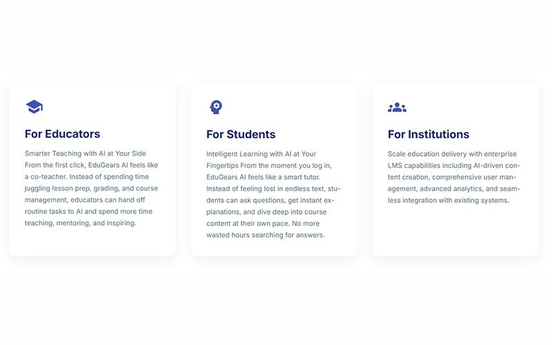 EduGears AI Customers