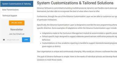 System Customization and Tailoring