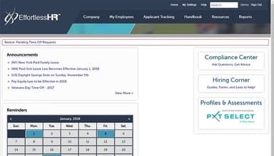 Effortless HR Software