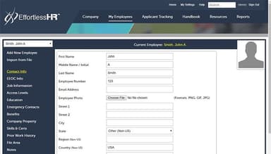 Effortless HR Software