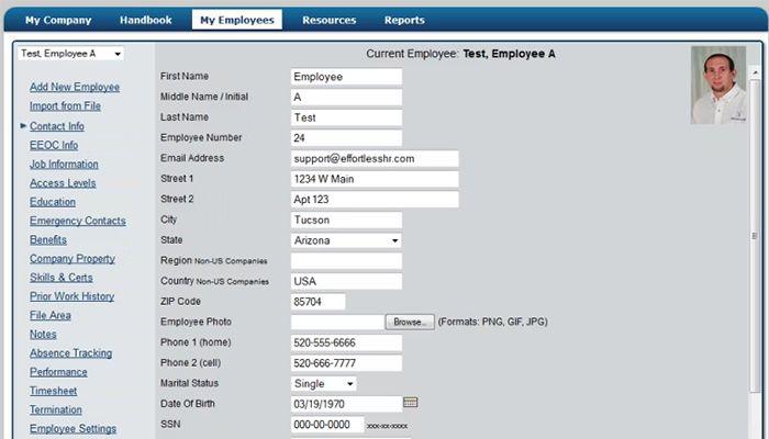 Effortless HR Software