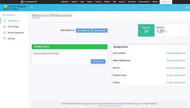 EffortlessLegal Dashboard