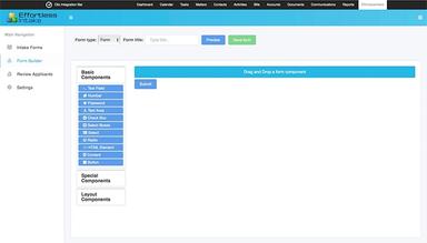 EffortlessLegal Drag and Drop Interface