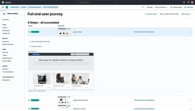 Elastic Observability Synthetics Monitoring