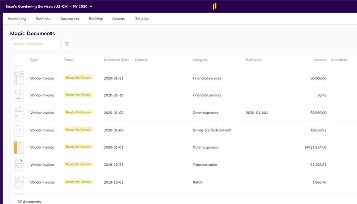 Eleven Magic Auto Entry Document Tool