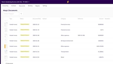 Eleven Magic Auto Entry Document Tool