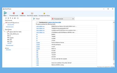 Email Parser Extracting Data