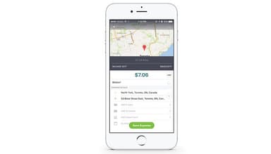 Emburse Tallie mobile view