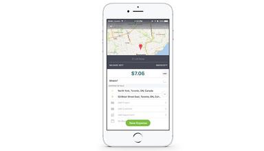 Emburse Tallie mobile view