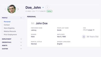 Employee Profile
