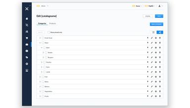 Emporix Management Dashboard