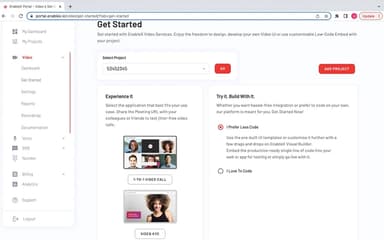 EnableX Drag And Drop Builder
