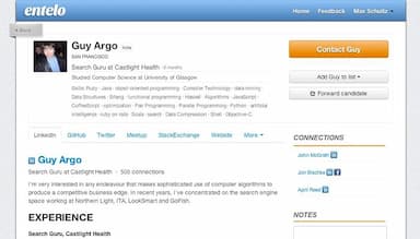 Candidate profile